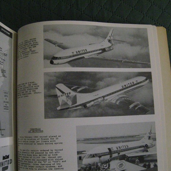 United The Main Line Airway 1989 George Cearley Air Lines Book - Picture 9 of 9